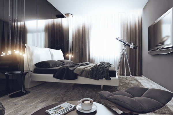 Интерьер и дизайн мужской спальни настоящего холостяка 40 фото идей
