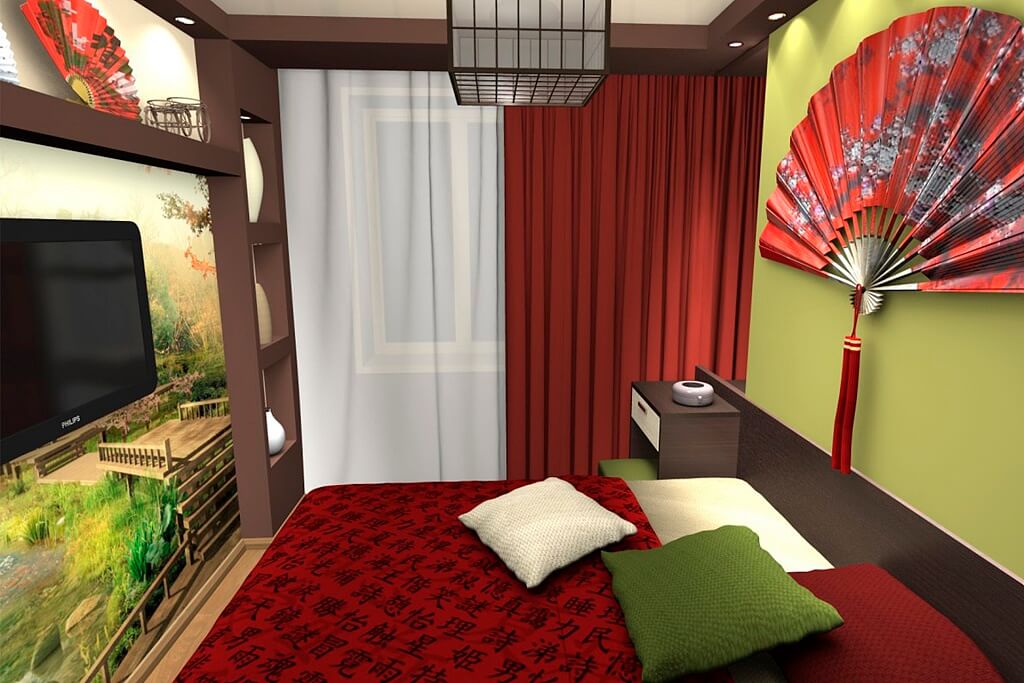 характерные особенности спальни в японском стиле